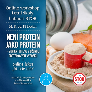 Záznam webináře: Není protein jako protein - zorientujte se v džungli proteinových výrobků