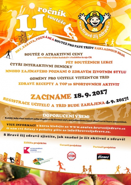Soutěž Hravě žij zdravě už po jedenácté Soutěž Hravě žij zdravě už po jedenácté