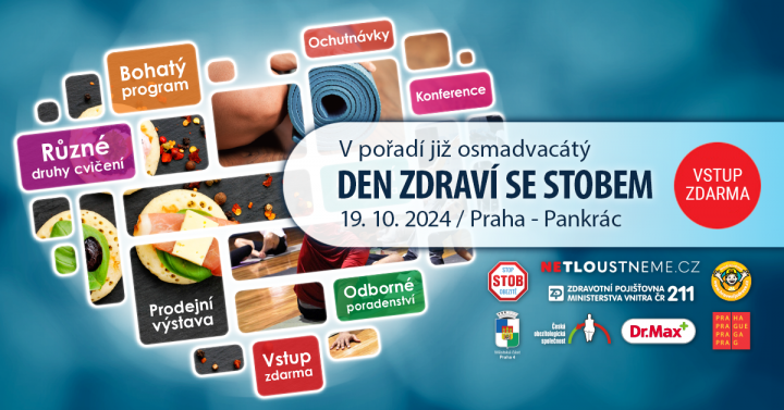 Den zdraví se STOBem se koná již 19. října Den zdraví se STOBem se koná již 19. října