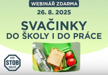 Webinář ZDARMA Svačinky do školy i do práce