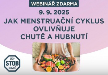 Webinář ZDARMA Jak menstruační cyklus ovlivňuje chutě a hubnutí