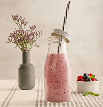 smoothie ovoce stobklub recept ovesné vločky